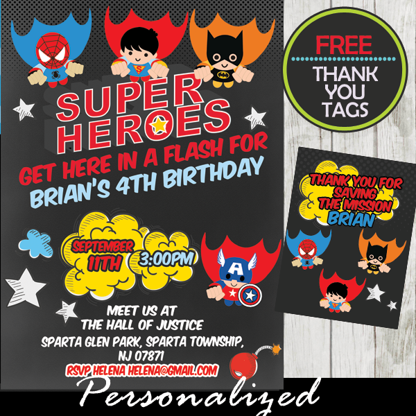 flying-superheroes-comic-birthday-invitation-personalized