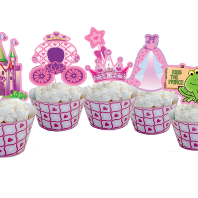 princess cupcakes