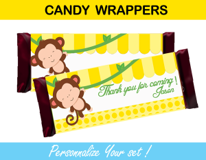 yellow candy wrappers mod monkey
