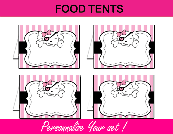 editable food tents