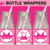 bottle labels pink princess