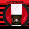 pirates napkin rings
