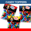 wonder woman candy toppers