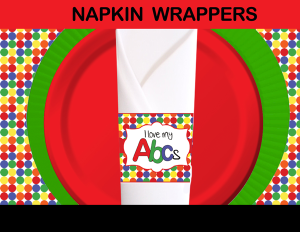 elmo napkin wrappers