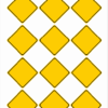 editable construction zone yellow signs