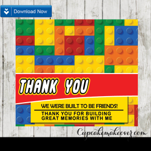 printable lego party favor bag toppers