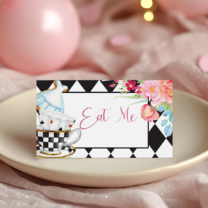 Alice in onderland birthday supplies