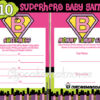 Superhero Girl Baby Shower Games – INSTANT DOWNLOAD - Cupcakemakeover