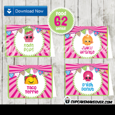 printable shopkins party food tent cards