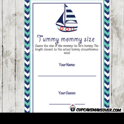 navy turquoise nautical baby shower games