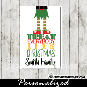 printable gift tags christmas elf
