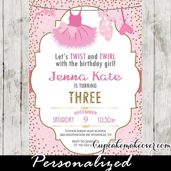 thumbnail image 2 of 50 Pcs Ballerina Birthday Party Decorations - Pink Ballet Backdrop, Balloons & Table Cover Set 2 of 14