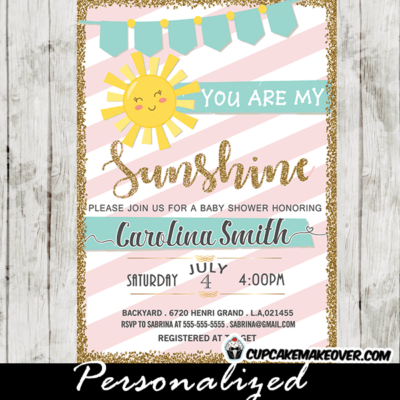 you are my sunshine baby shower decorations little sunshine baby shower invitations