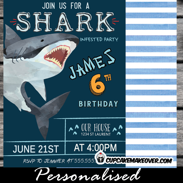 navy-blue-shark-themed-birthday-invitations-cupcakemakeover