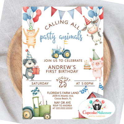 farm boy birthday farm theme party