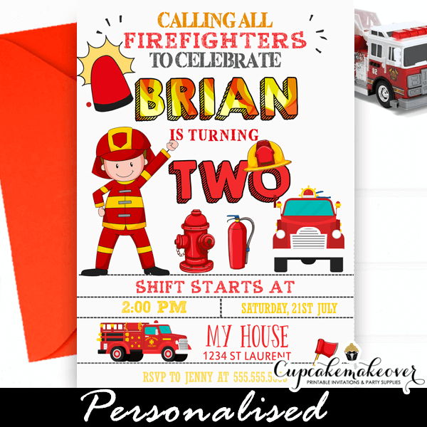 printable-or-printed-fireman-birthday-invitation-vintage-fire-truck