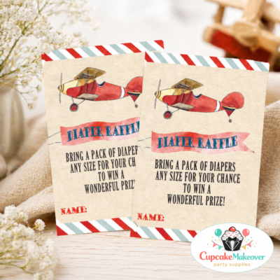 diaper raffle card, diaper raffle printable, baby shower raffle, baby shower game, airplane baby shower, adventure baby shower, diaper raffle tickets, baby shower activity, printable baby shower, baby boy shower game, gender neutral baby shower, travel theme baby, baby shower printable
