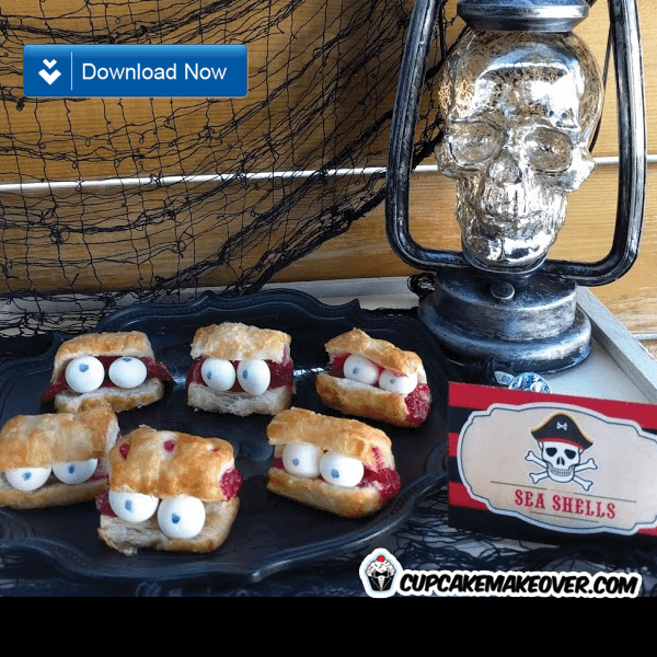 pirate party food ideas sea shells