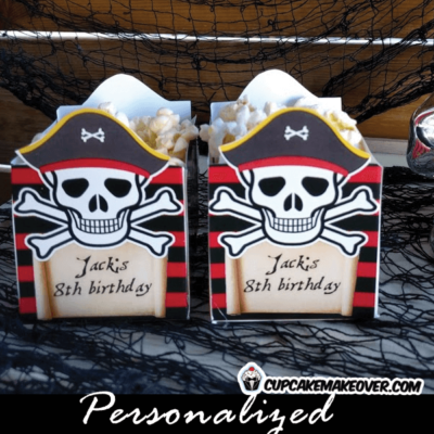 pirate party food treat box for birthday ideas