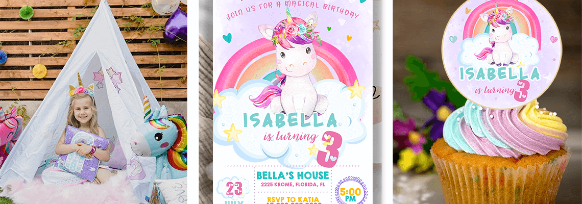 unicorn birthday party theme ideas