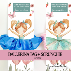 Ballerina Scrunchie Holder