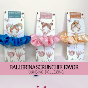 Ballerina Party Favors