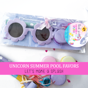 Unicorn Birthday Party Favors Bag