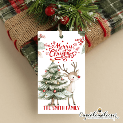 christmas present gift tags