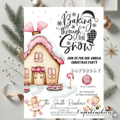 christmas party invitations