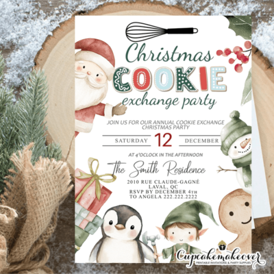 christmas party invitations