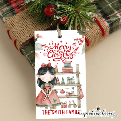 christmas present gift tags