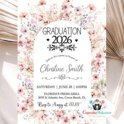 modern graduation invite graduation party decor elegant graduation card college graduation invite high school graduation invite