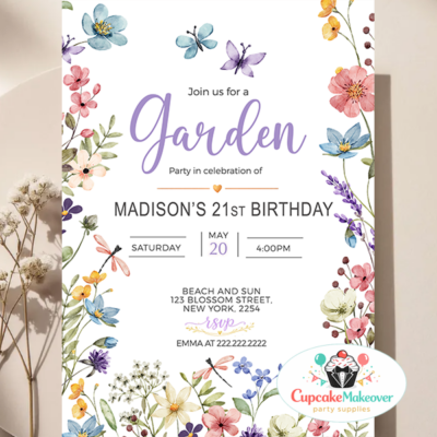 21st birthday invitation girl garden birthday invitation floral birthday invite wildflower birthday invitation garden party invitation spring birthday invitation summer birthday invite 21st birthday party invite botanical birthday invitation floral garden invite elegant birthday invitation pastel floral invite outdoor birthday party invite birthday invitation printable digital birthday invitation boho floral birthday invite adult birthday invitation spring garden party invite custom birthday invitation birthday invite for her