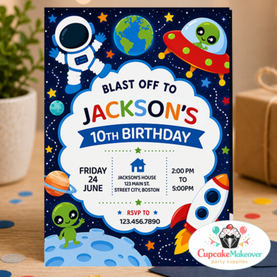 space birthday invitation, astronaut birthday, rocket birthday invite, outer space party, galaxy birthday, alien birthday invite, boys birthday invitation, blast off birthday, space party decor, printable birthday invite, kids birthday invitation, astronaut party, rocket ship birthday, galaxy invite, cute space theme, birthday invitation template, digital invitation, space party invite, cartoon birthday invite, birthday printable, cosmic birthday, planet birthday party, sci fi birthday, universe birthday, birthday invite boy